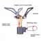 Ultra Compact Portable Camping Stove Lightweight Foldable Mini Gas Burner 2