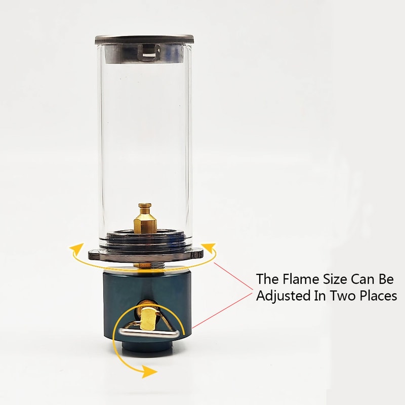 Gas Lamp Butane Lantern Compact Outdoor Night Light 3