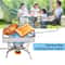 Bread Toaster Foldable Stainless Steel Backpacking Grill Rack