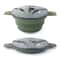 Collapsible Cookware Set with Silicone Folding Pot and Bowls for Hiking Backpacking