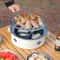 Charcoal BBQ Grill Compact Tabletop Camping Stove For Outdoor Cooking 3