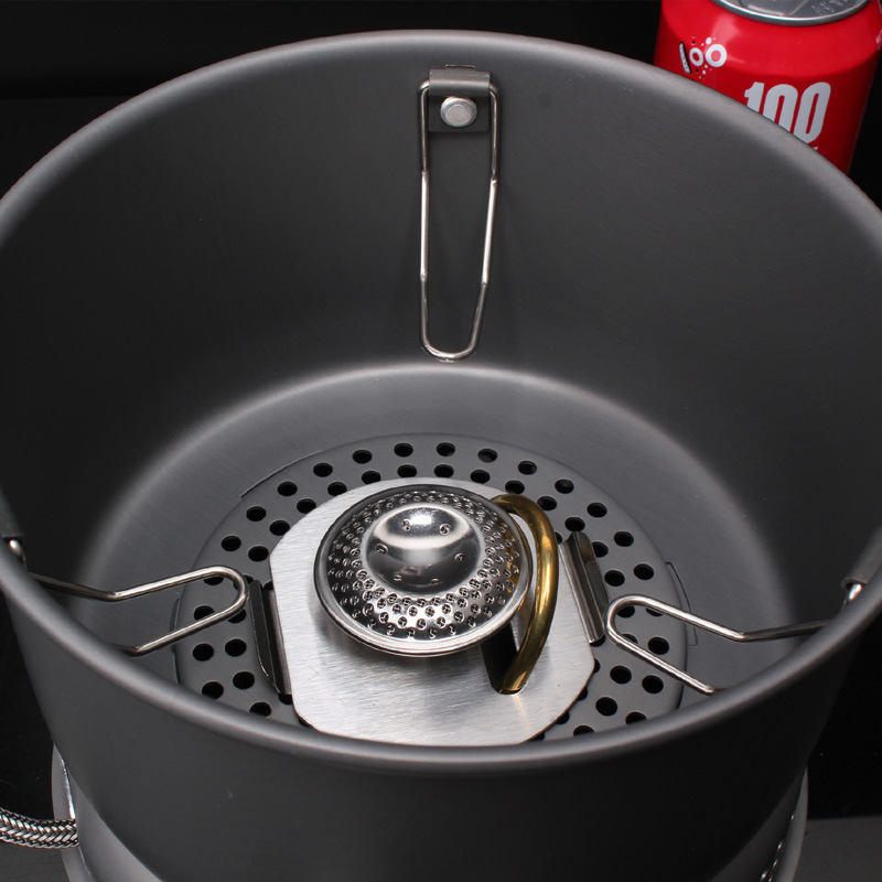 Ultralight Camping Stove Portable Gas Burner For Backpacking Compact Outdoor Cooking 4