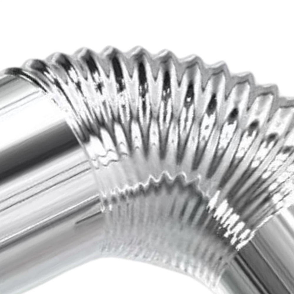 Stainless Steel Stove Pipe Elbow Chimney Connector For Wood Stove And Outdoor Camping 3