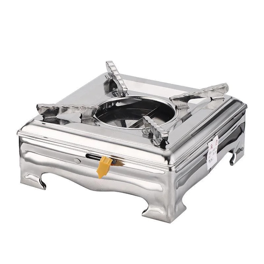 Stove Stainless Steel Burner Mini Camping Hotpot Stove 4