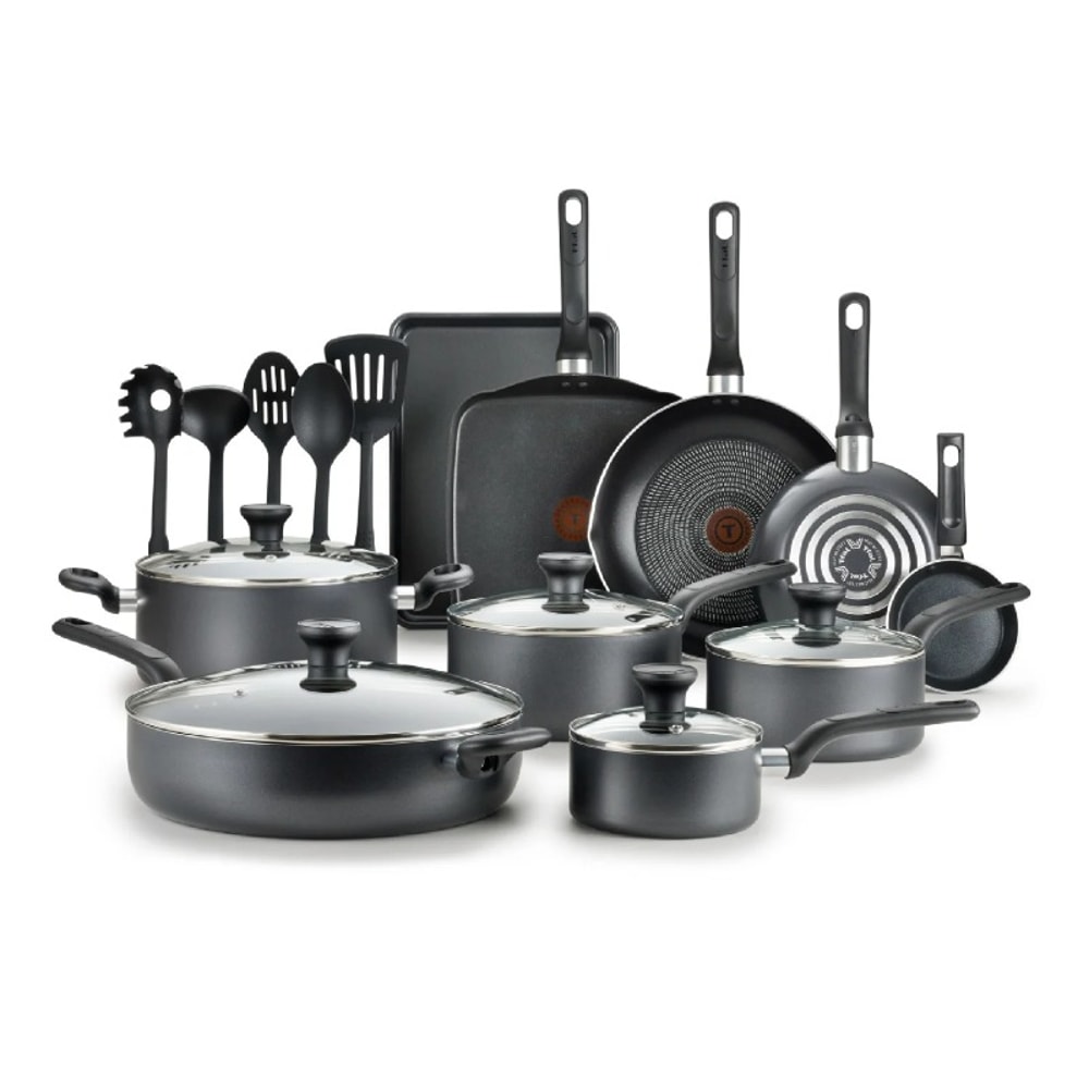 T Fal Non Stick Cookware Set With Thermo Spot Easy Care Kitchen Essentials 0