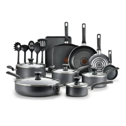 t fal non stick cookware set with thermo spot easy care kitchen essentials