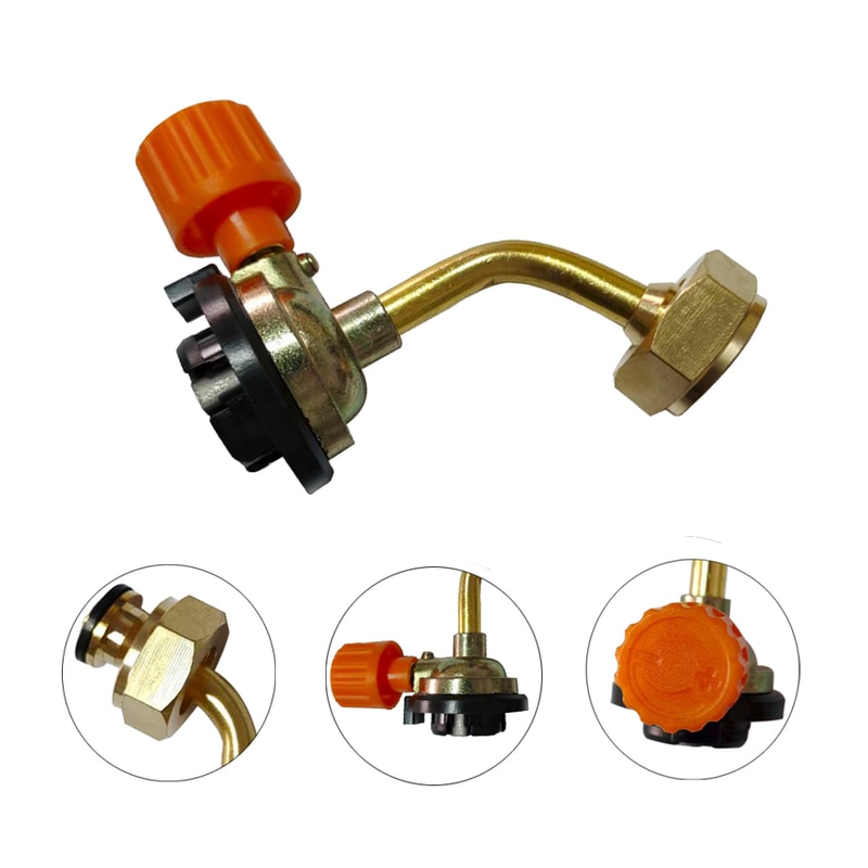 Portable Butane Refill Adapter Valve For Camping Gas Cylinders Outdoor Stove Tool 1