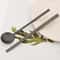 Stainless Steel Chopsticks Set With Soup Spoon Matt Dinnerware 3
