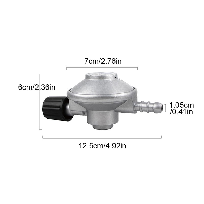 Low Pressure Propane Regulator Kit For BBQ Grill Camping Stove With Adjustable Flame Control 3