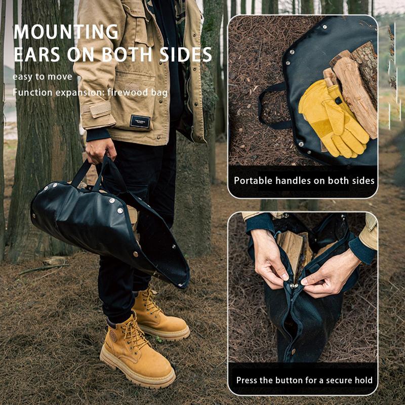 Hexagonal Fire Pit Mat Heat Resistant Foldable Camping Fireproof Pad 5