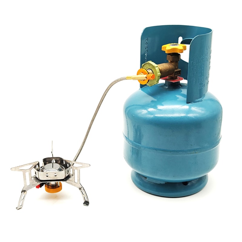 LPG Tank Adapter For Camping Stove Portable Gas Converter Connector 1