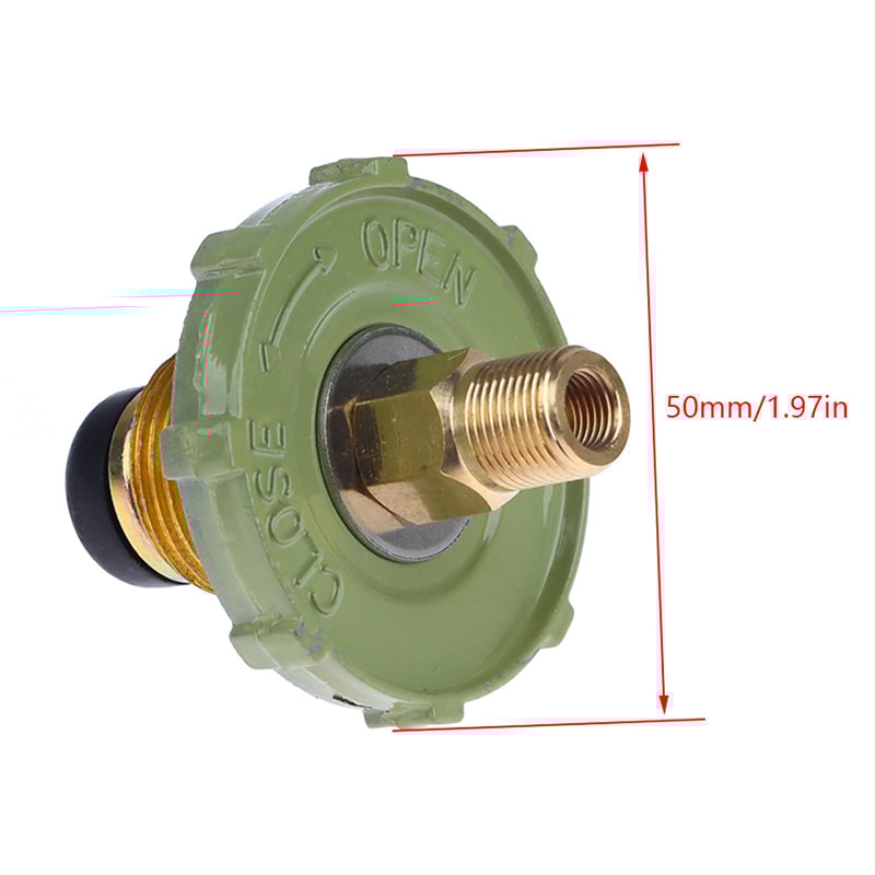 LPG Tank Adapter For Camping Stove Portable Gas Converter Connector 4