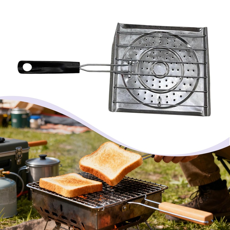 Camping Stove Toaster Rack For Outdoor Cooking Camp Cookware 1