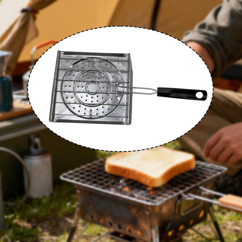 Camping Stove Toaster Rack For Outdoor Cooking Camp Cookware 2