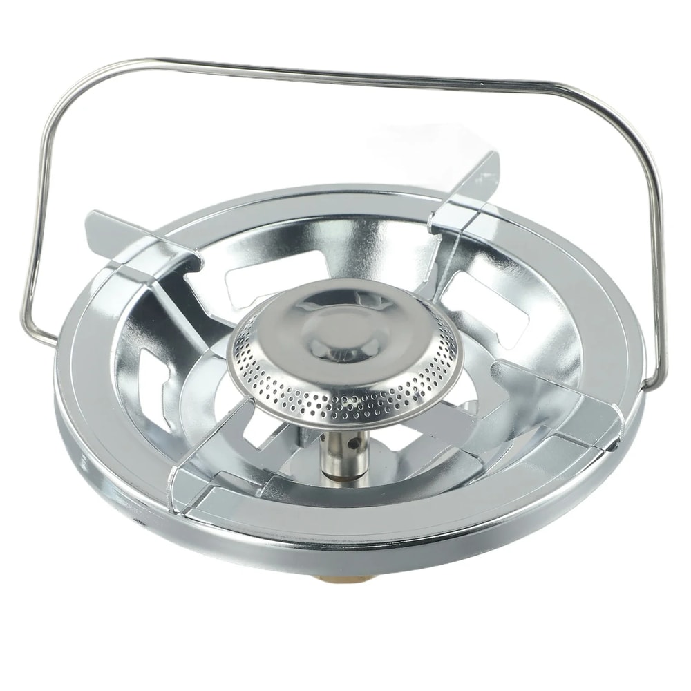 Camping Gas Burner Head With Handle Compact Camping Stove For Outdoor Cooking 1