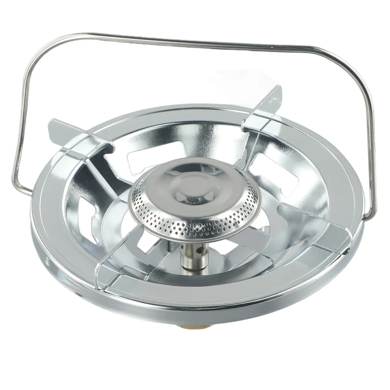 Camping Gas Burner Head With Handle Compact Camping Stove For Outdoor Cooking 1