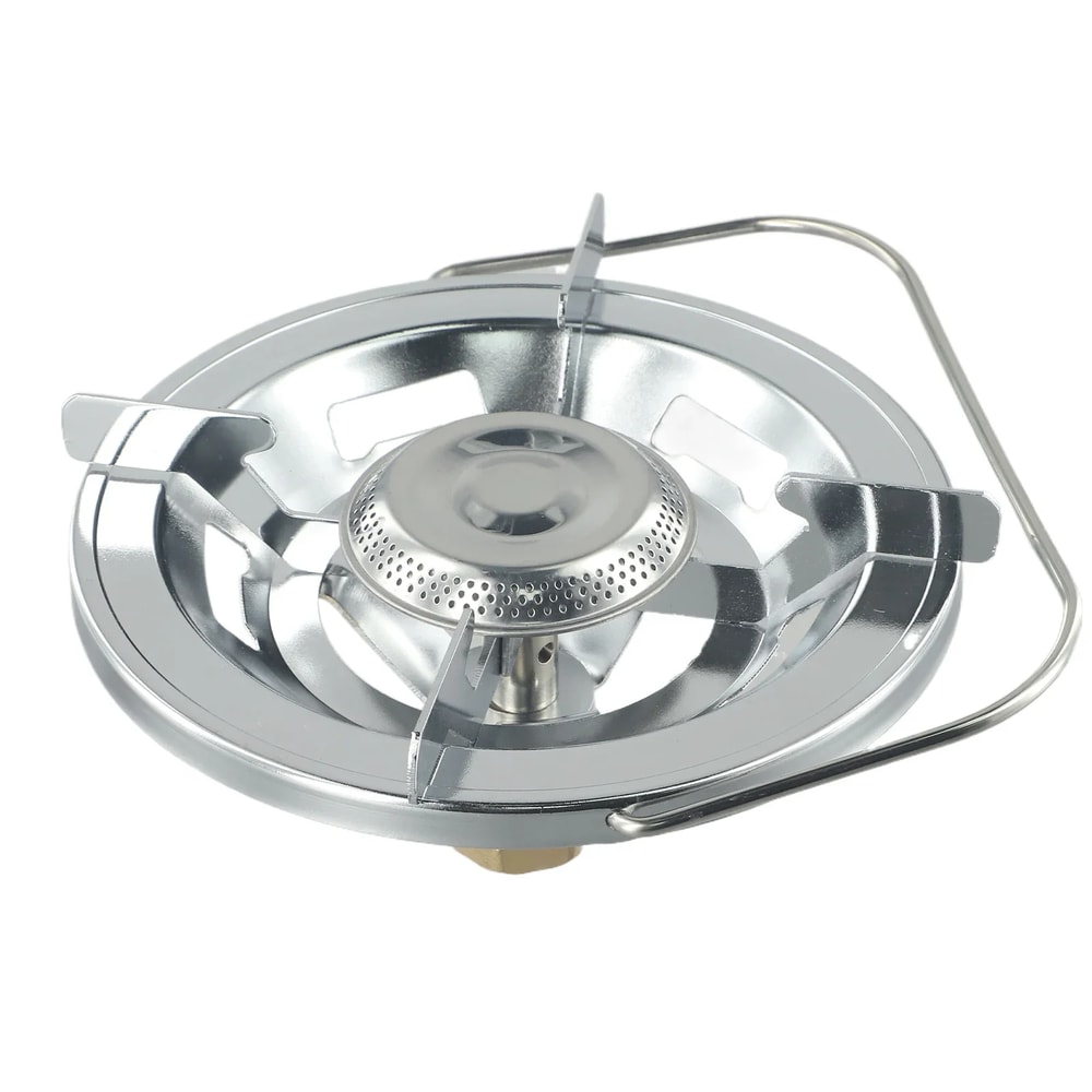 Camping Gas Burner Head With Handle Compact Camping Stove For Outdoor Cooking 4
