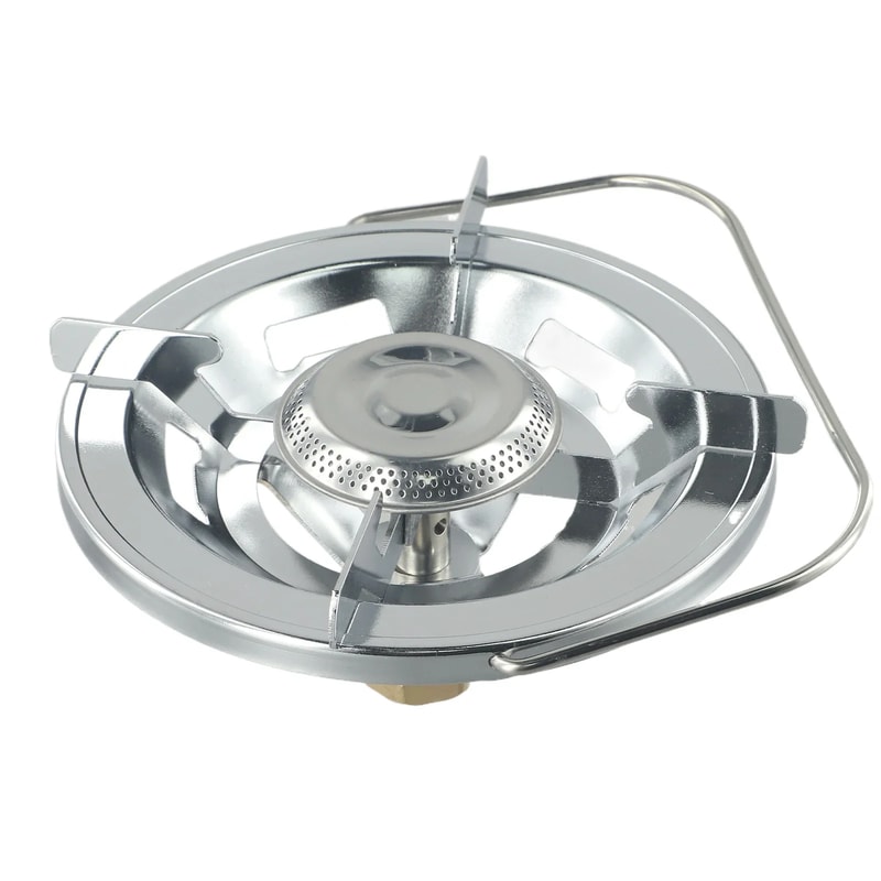 Camping Gas Burner Head With Handle Compact Camping Stove For Outdoor Cooking 4