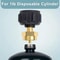 Propane Refill Adapter Fo Bottles Solid Brass LP Tank Coupler Safe Easy Transfer 3