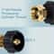 Propane Refill Adapter Fo Bottles Solid Brass LP Tank Coupler Safe Easy Transfer 6