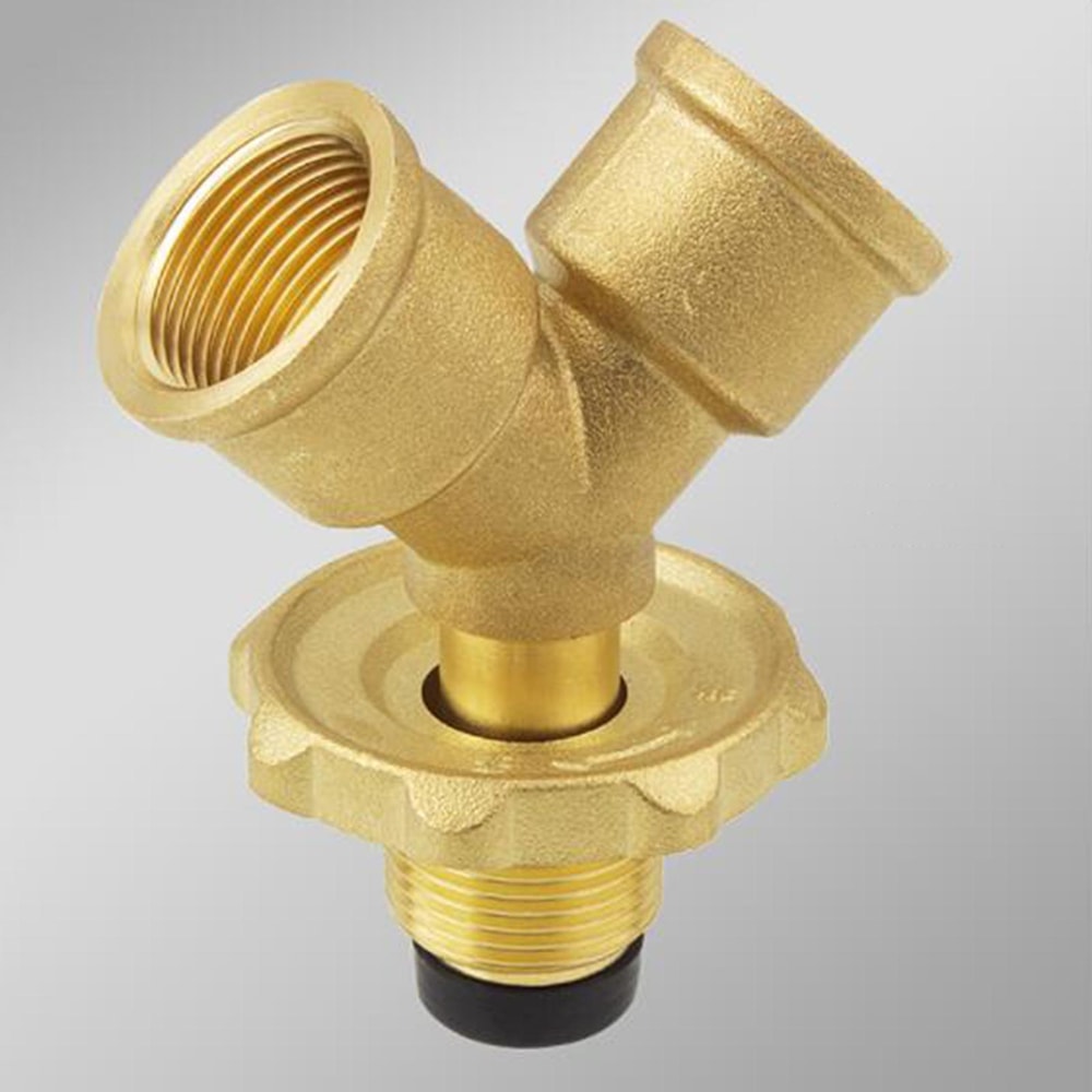 Propane Tank Splitter With Shut Off Valve For Grill Camping Stove Quick Connect Adapter 6