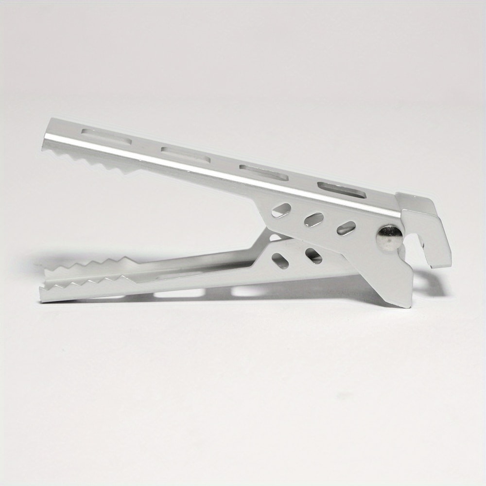 Aluminum Camping Pot Clip Anti Scald Pot Gripper Heat Resistant Kitchen BBQ Tool 0