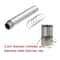 Stainless Steel Tent Stove Pipe With Spark Arrestor Cap For Hot Tent Camping 5