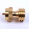 Universal Brass Propane Tank Adapter Propane Converter For Camping BBQ 3