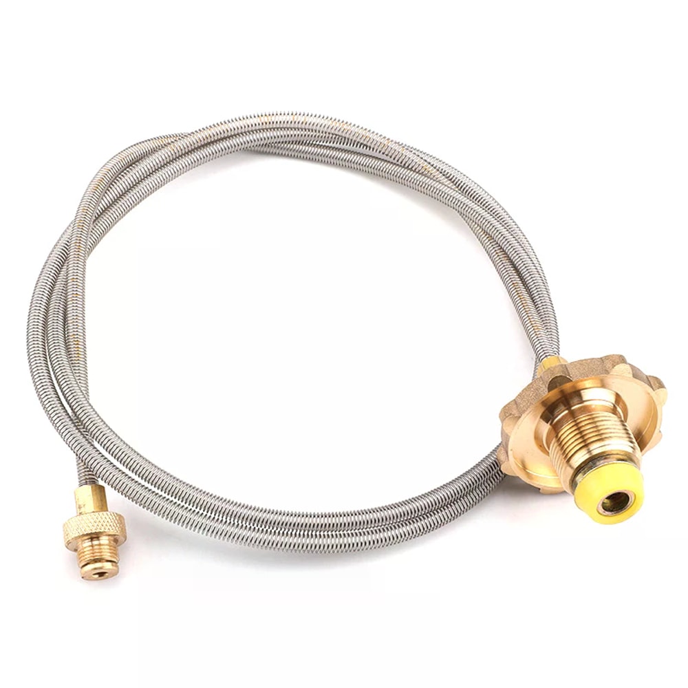 Portable Stove Gas Adapter Butane To Propane Refill Converter For Outdoor Cooking 6