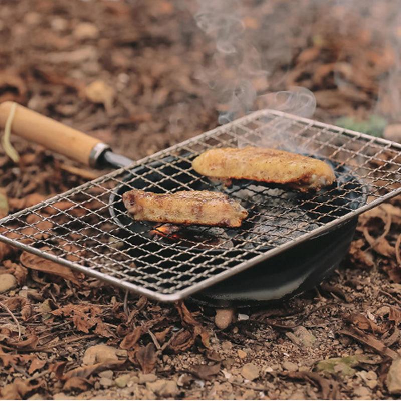 Portable Charcoal Starter Pot for Grills & Camping Fires