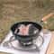 Portable Charcoal Starter Pot for Grills & Camping Fires