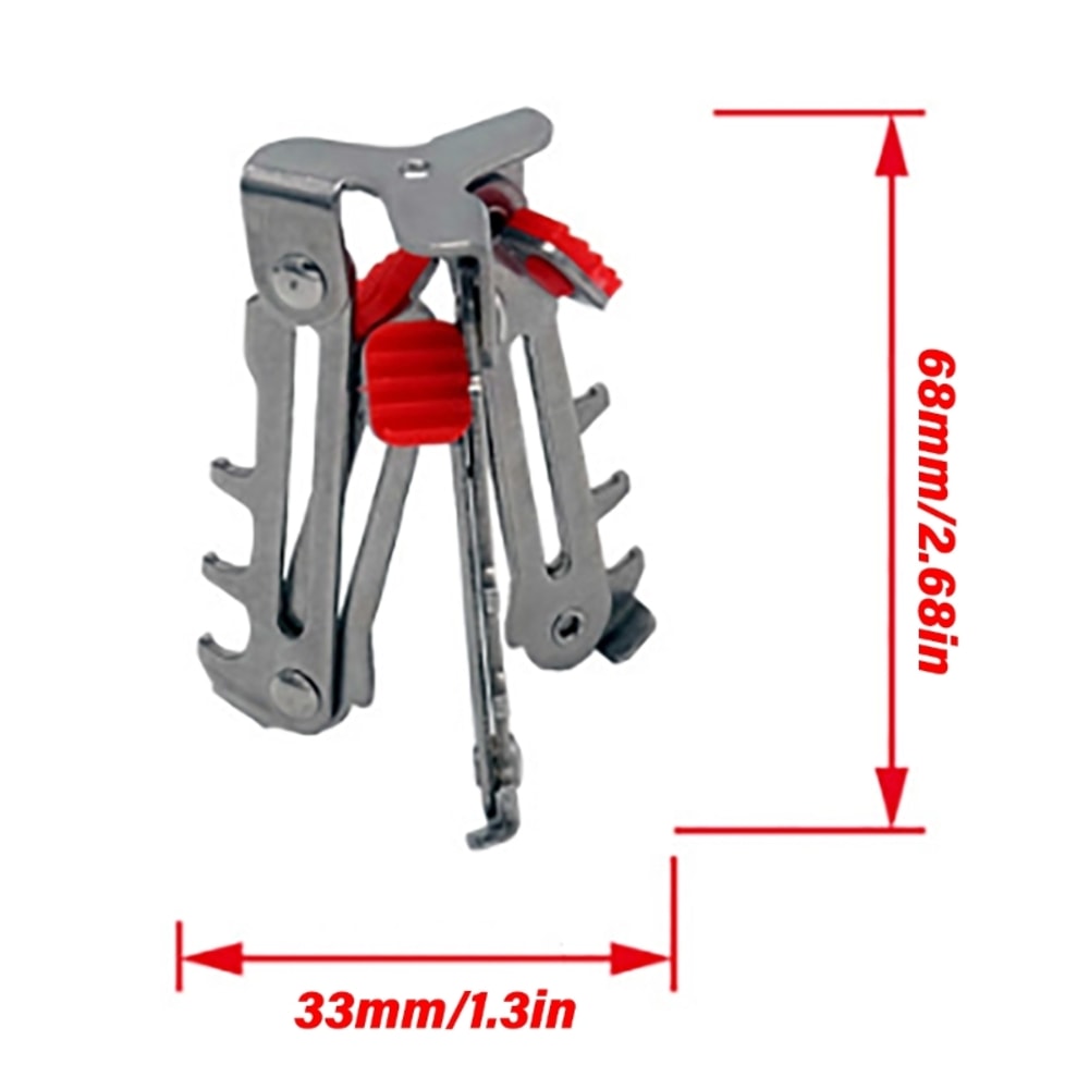 Folding Gas Canister Stand For Camping Outdoor Cooking 3