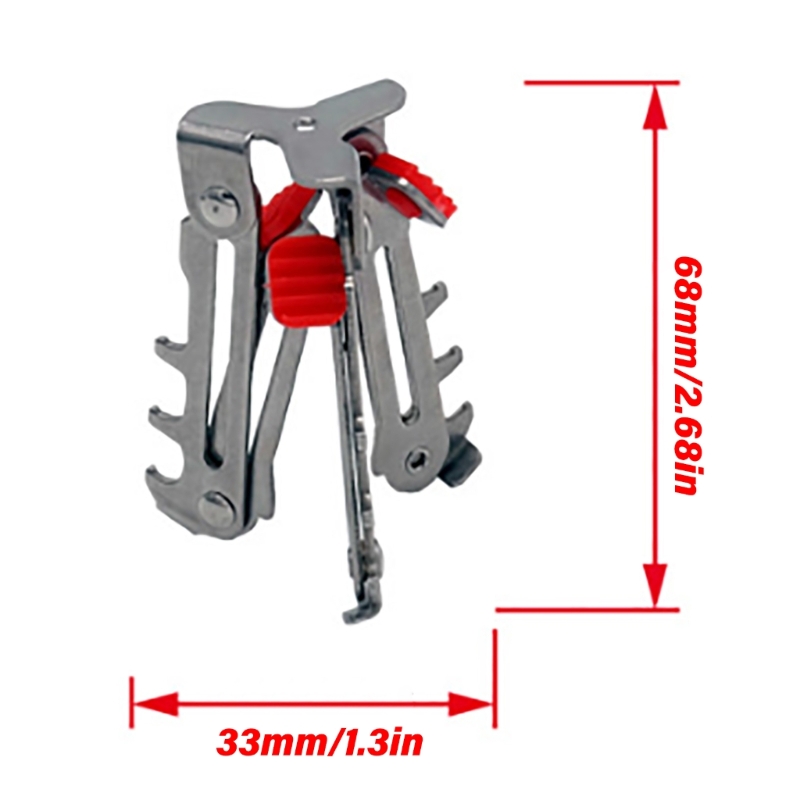 Folding Gas Canister Stand For Camping Outdoor Cooking 3