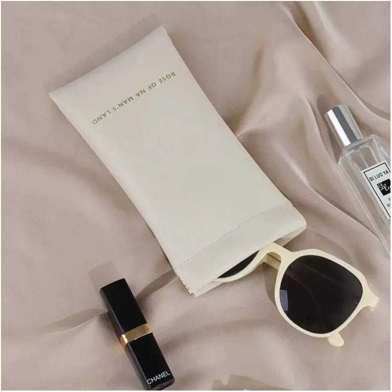 Sunglasses Case For Women Protective Glasses Holder With Automatic Closing 0