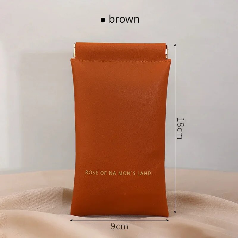 Sunglasses Case For Women Protective Glasses Holder With Automatic Closing 5