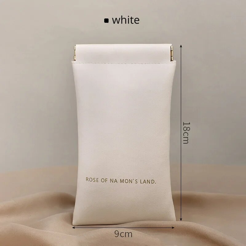 Sunglasses Case For Women Protective Glasses Holder With Automatic Closing 9