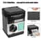 Kids ATM Piggy Bank With Password Lock Automatic Cash Saver 3