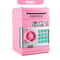 Kids ATM Piggy Bank With Password Lock Automatic Cash Saver 11