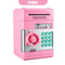 Kids ATM Piggy Bank With Password Lock Automatic Cash Saver 11