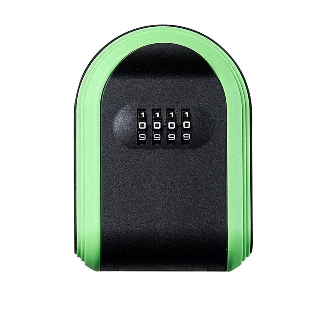 SecureGuard Wall Mounted Key Safe Lock Box With Digit Combination For Indoor Outdoor Key Storage 6