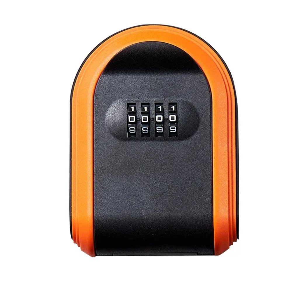SecureGuard Wall Mounted Key Safe Lock Box With Digit Combination For Indoor Outdoor Key Storage 4