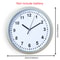 Hidden Safe Wall Clock With Secret Compartment For Cash Jewelry Keys 7