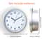 Hidden Safe Wall Clock With Secret Compartment For Cash Jewelry Keys 5