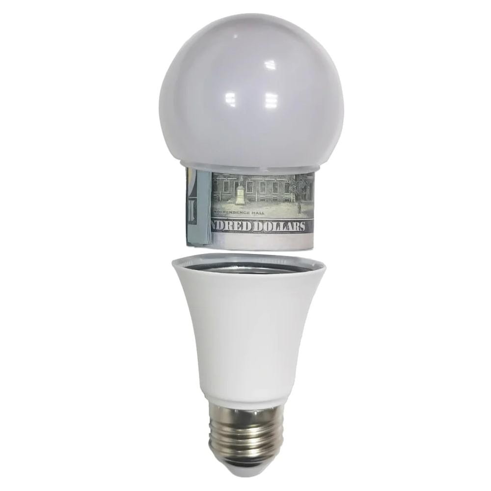Secret Light Bulb Hidden Safe For Home Security And Discreet Storage 2