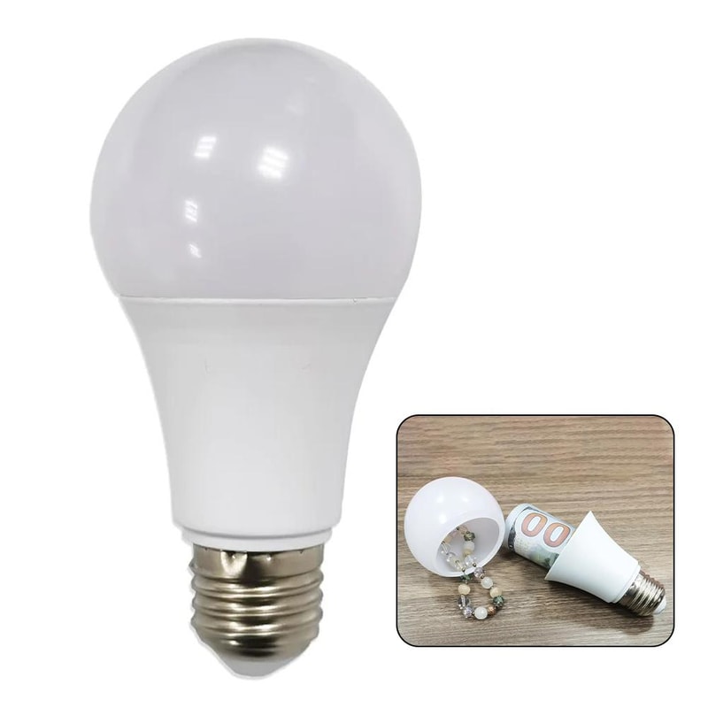 Secret Light Bulb Hidden Safe For Home Security And Discreet Storage 6