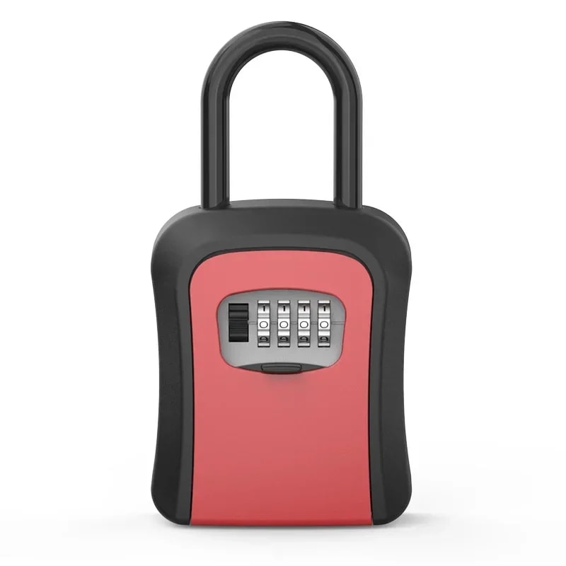 Wall Mounted Key Lock Box Outdoor Secure Code Safe For Home Airbnb 10