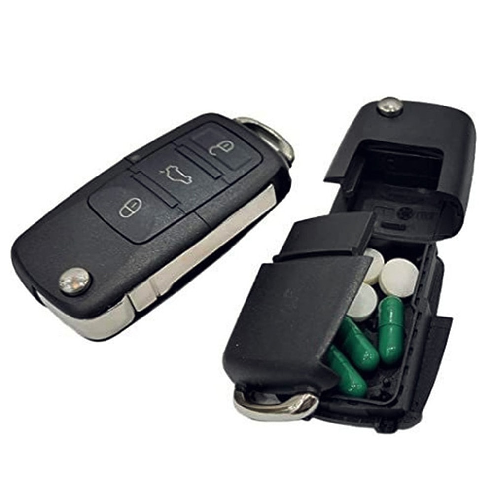 Key Safe Car Key Stash Box With Secret Compartment For Cash Pills And Valuables 0