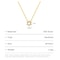 Sterling Silver Star Of David Necklace Elegant Gold Silver Jewish Pendant For Women 4