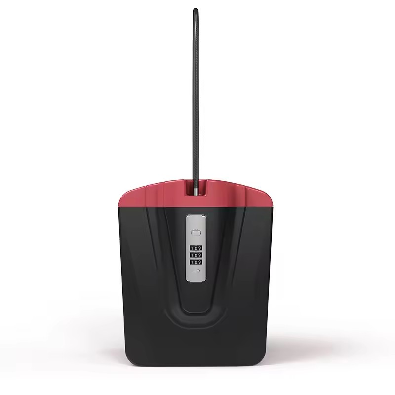 Portable Beach Safe Lock Box With Cable Outdoor Security Storage Case 6