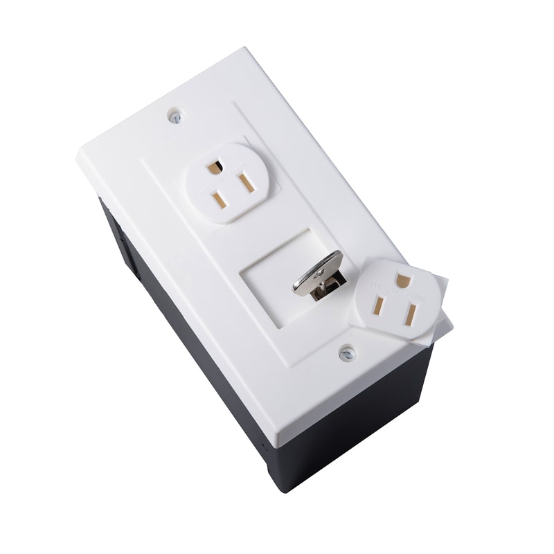 Hidden Wall Outlet Safe Box For Cash Jewelry Secret Storage 4